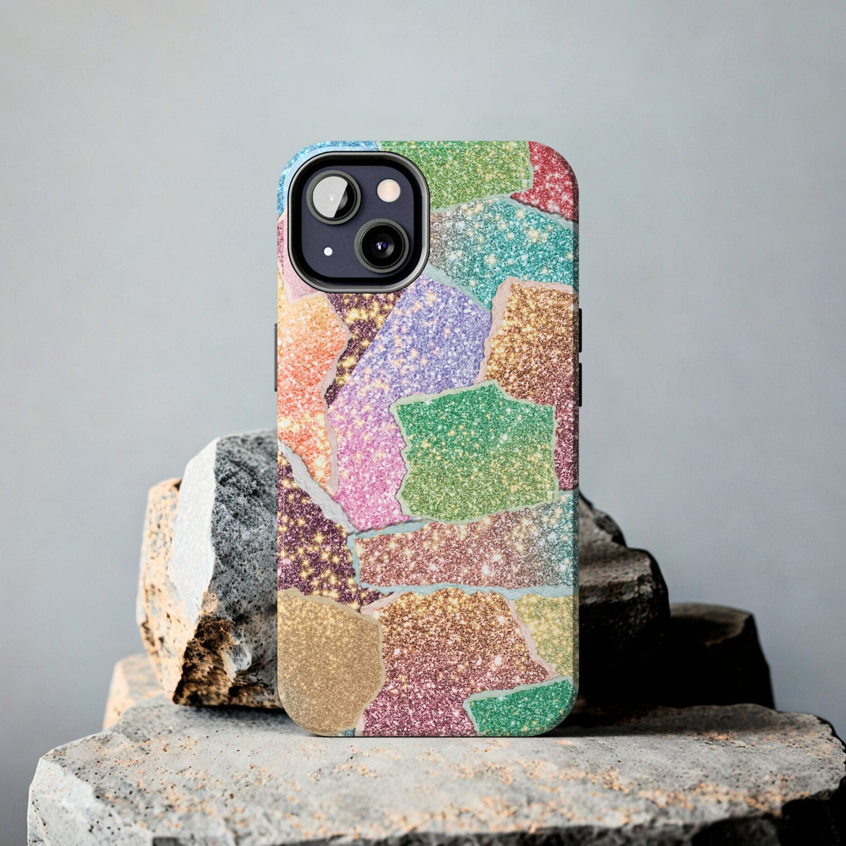 Glittery Collage Phone Case | Glittery Phone Case | InarasCases