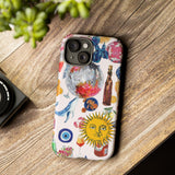 Fizz & Frills Phone Case | Floral Pattern Cover | InarasCases