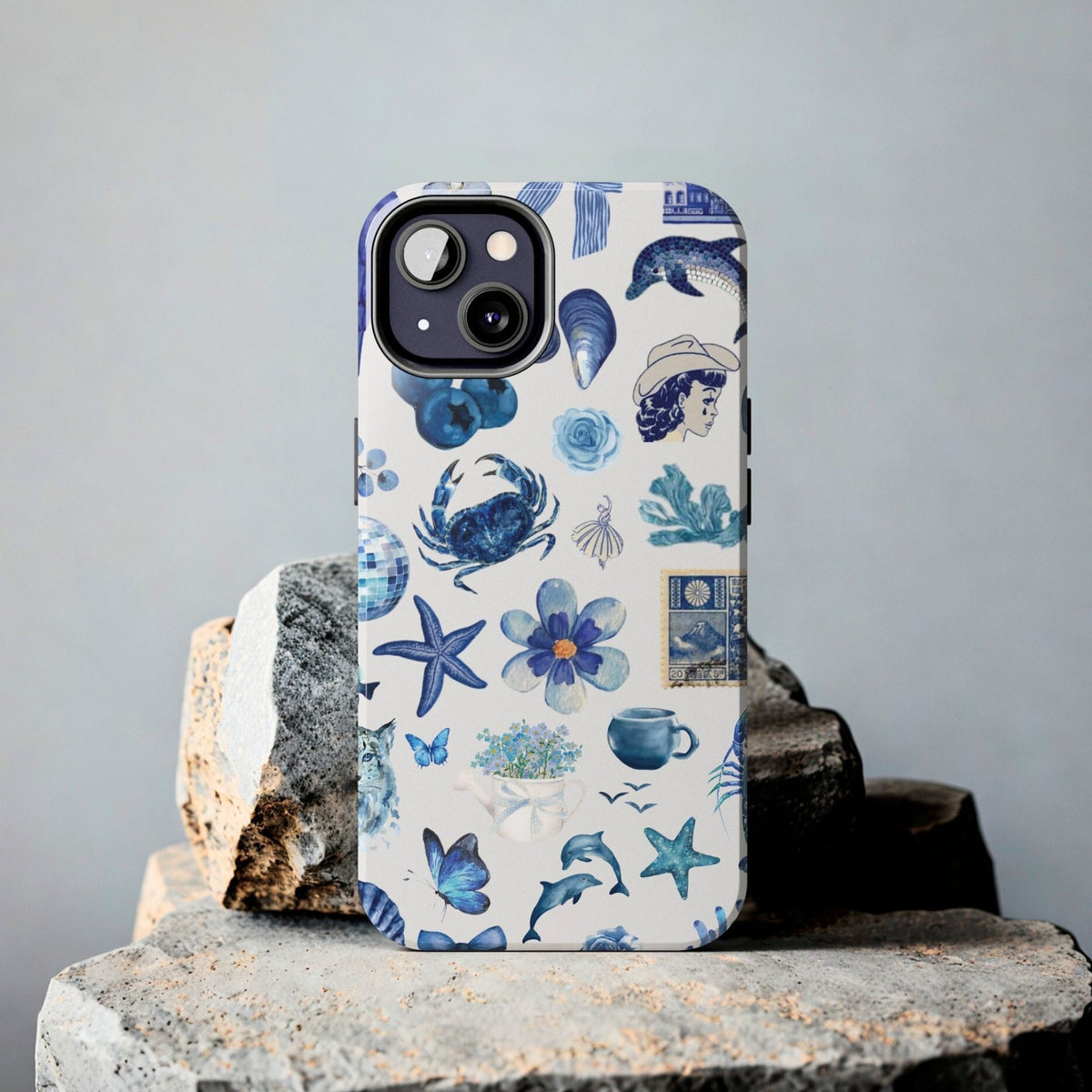 Blue Medley Phone Case | Medley Phone Case | InarasCases