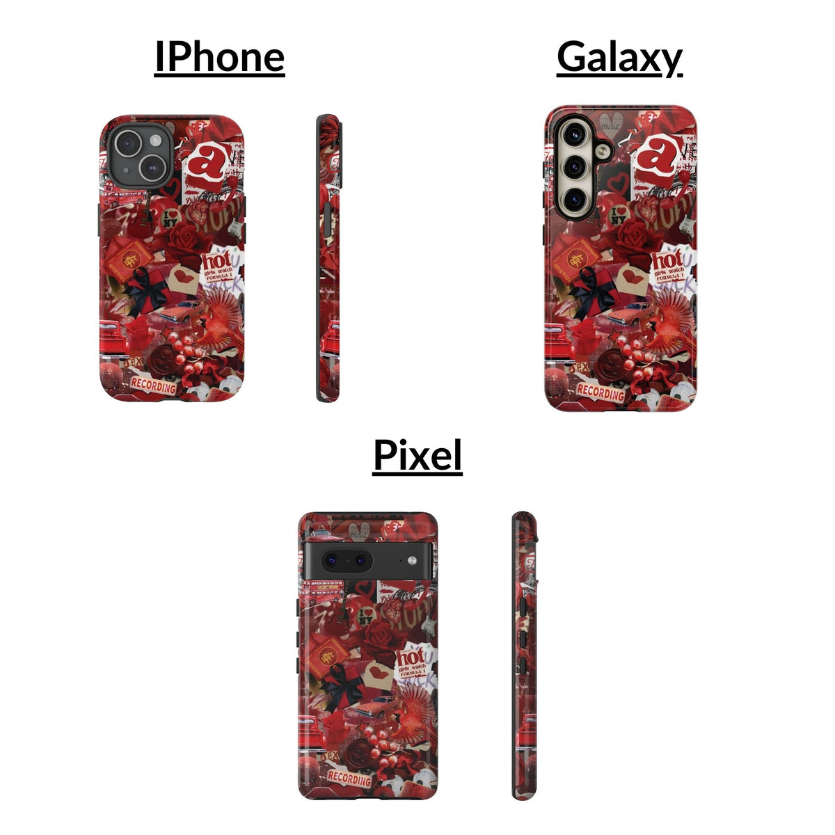 Crimson Craving Phone Case | Craving Phone Case | InarasCases