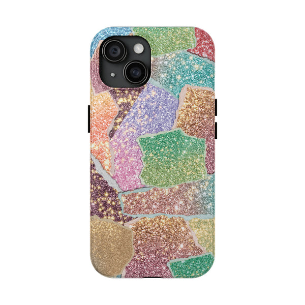 Glittery Collage Phone Case | Glittery Phone Case | InarasCases